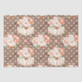 Boho pompoen harten bloemen tissuepapier (Voorkant)