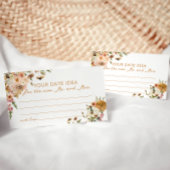 Boho Pompoen Herfst Datum Nacht Ideeën Vrijgezelle Informatiekaartje