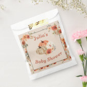 Boho pompoen Herfst herfstbladeren Baby shower Bedankzakje (Gezegeld)