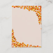 Boho pompoen meisje boeken voor Baby behuizing Kaa Informatiekaartje (Achterkant)