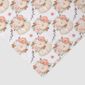 Boho pompoenen en bloemmotief tissuepapier (Detail)