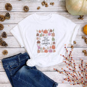 Boho pompoenen Inspiratie Quote T-shirt