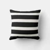 Boho Pompom Stripe Beer Baby Girl Birth Stats Kussen (Achterkant)