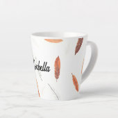 Boho Populaire Veren Luxe Collectie Latte Mok (Rechterhoek)
