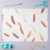 Boho Popular Feathers Luxe Collectie Tissuepapier (Craft)