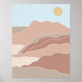 Boho Poster, Boho Art Print, Boho Wall Art Poster