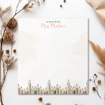 Boho potloden leraar waardering gepersonaliseerd notitieblok<br><div class="desc">Omarm de artistieke geest van het lesgeven met ons Boho Pencil Teacher Appreciation Notitieblok, ontworpen om de creativiteit van docenten te vieren. Dit charmante notitieblok heeft een bohemien-geïnspireerde rand versierd met een scala aan neutrale kleurpotloden aan de onderkant. Door een persoonlijke touch toe te voegen, siert de naam van de...</div>