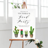 Boho Potted Succulenten en Cactus Afstuderen Poster