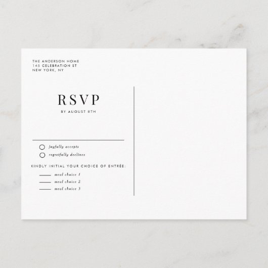 Boho Potten Succulenten en Cactus Zomerbruiloft Uitnodiging Briefkaart (Achterkant)