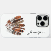 Boho Prairie Spirit Feather iPhone / iPad case (Achterkant (horizontaal))