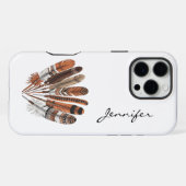 Boho Prairie Spirit Feather iPhone / iPad case Hoesje (Achterkant horizontaal)