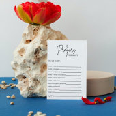 Boho Prayers voor Baby Well Wensen voor Baby showe Kaart