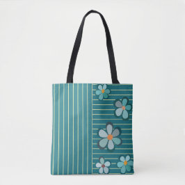 Boho Preppy-stijl Tote Bag