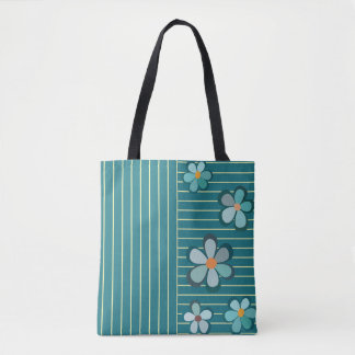 Boho Preppy-stijl Tote Bag