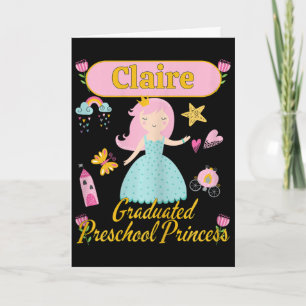 Boho Princess Claire 2026 Gepersonaliseerde Presch Kaart