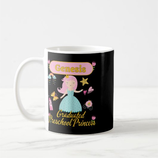 Boho Princess Genesis 2026 Gepersonaliseerde Presc Koffiemok (Links)