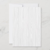 Boho Princess Tribal Antler Baby shower Kaart (Achterkant)