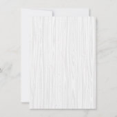 Boho Prinses Geweih Stam Baby Shower Uitnodiging (Achterkant)