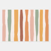 Boho Print Doodle Shapes Happy Colours Patterns Inpakpapier Vel (Voorkant 2)