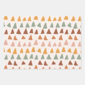 Boho Print Doodle Shapes Happy Colours Patterns Inpakpapier Vel (Voorkant)