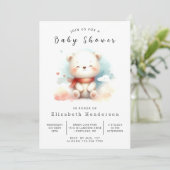 Boho Printable Beer Baby shower Kaart (Staand voorkant)