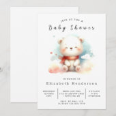 Boho Printable Beer Baby shower Kaart (Voorkant / Achterkant)