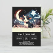 Boho Printable Koe Verjaardag Kaart (Staand voorkant)