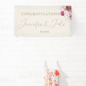 Boho Proficiat Bruiloft Banner Decoratie (Insitu)