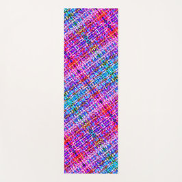 Boho Pset Bokeh Pattern Reversible Yoga Mat