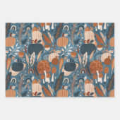 Boho Pumpkin Herfst Inpakpapier Vel (Voorkant 2)