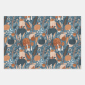 Boho Pumpkin Herfst Inpakpapier Vel (Voorkant)