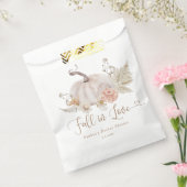 Boho pumpkin herfst uit liefde neemt een trappenza bedankzakje (Gezegeld)