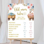Boho Pumpkin Pampas Grass Hij of zij Gender Reveal Poster<br><div class="desc">Boho Pumpkin Pampas Grass Hij of zij Geslacht Onthullen Oude Vrouwen Verhalen</div>