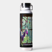 Boho Purple Dreamcatcher in Window Waterfles (Achterkant)