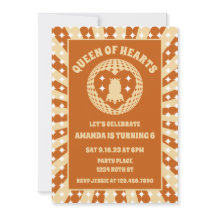 Boho Queen of Hearts Verjaardagsfeest Foto