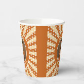 Boho Queen of Hearts Verjaardagsfeest Foto Papieren Bekers (Links)