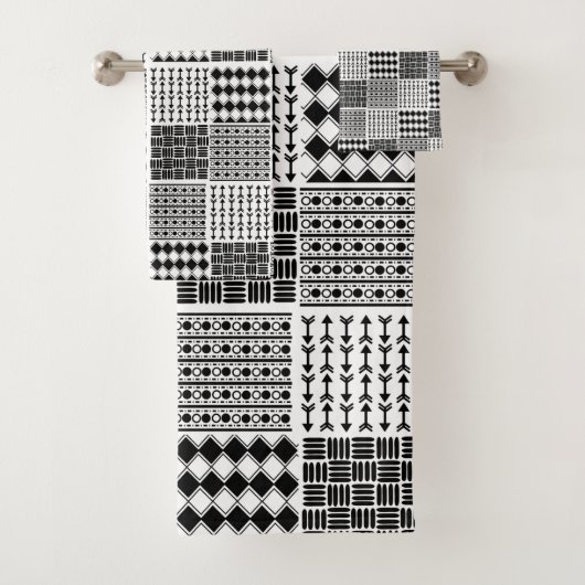 Boho Quilt Bad Handdoek (Insitu)