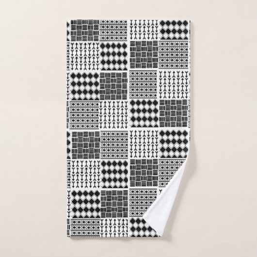 Boho Quilt Bad Handdoek (Handdoek)