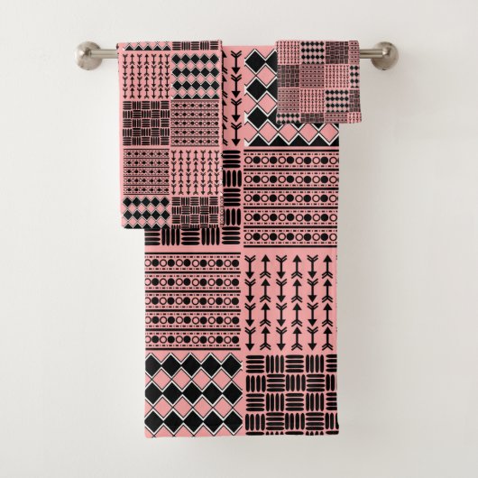 Boho Quilt Bad Handdoek (Insitu)