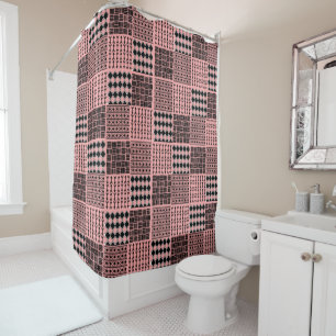 Boho Quilt Douchegordijn
