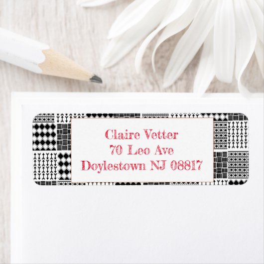 Boho Quilt Etiket (Insitu)