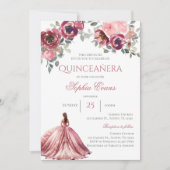Boho Quinceanera Kaart (Voorkant)