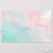 Boho Raad Wie Baby Shower Spel Flyer (Achterkant)