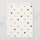 Boho Rainbow 1st Birthday Kaart (Achterkant)