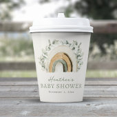 Boho Rainbow Baby Papieren Bekers