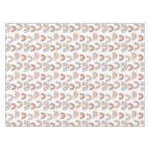 Boho Rainbow Baby shower Blush Pink Blue Gold Tafelkleed (Voorkant (Horizontaal))