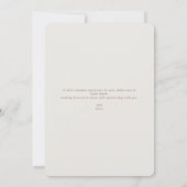 Boho Rainbow Baby shower Earthy Girl Kaart (Achterkant)