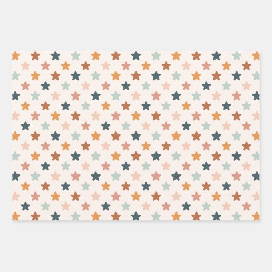 Boho Rainbow Baby shower Inpakpapier Vel (Voorkant 2)