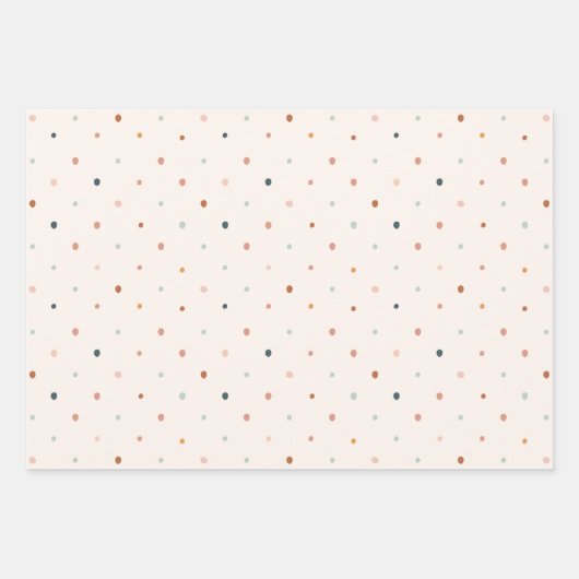 Boho Rainbow Baby shower Inpakpapier Vel (Voorkant)