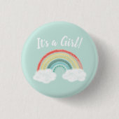 Boho Rainbow Baby shower Ronde Button 3,2 Cm (Voorkant)